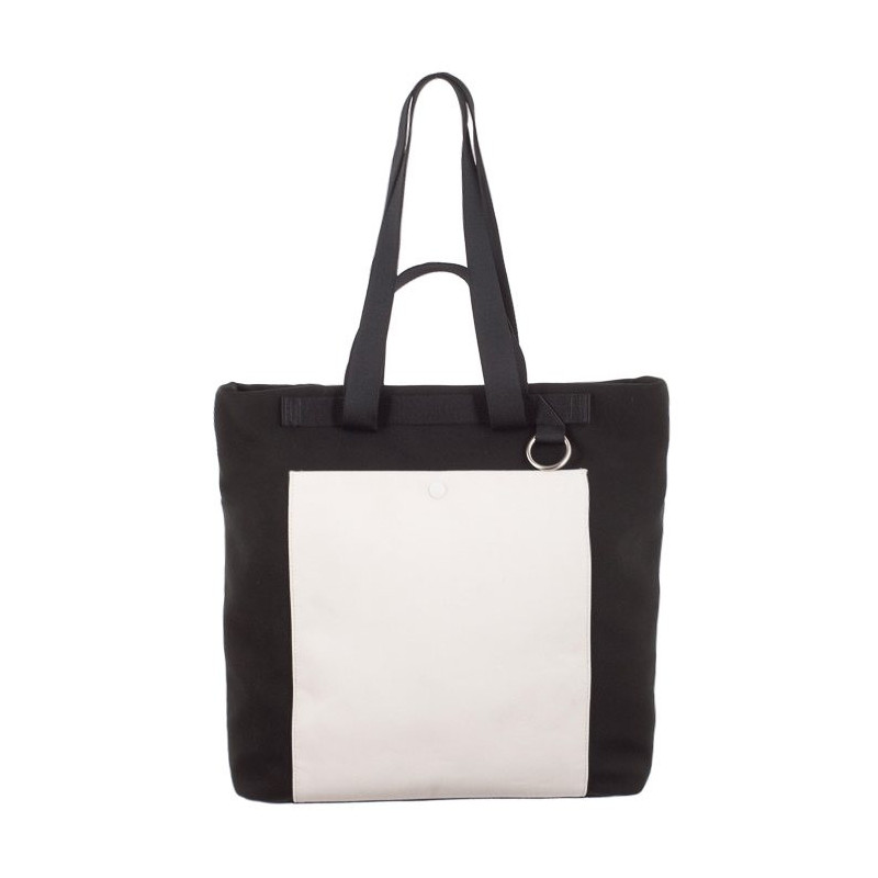Calvin Klein Ultralight Sq Tote40 CB Black/Ancient White K60K610556 0GM (CK266-a) rankinė
