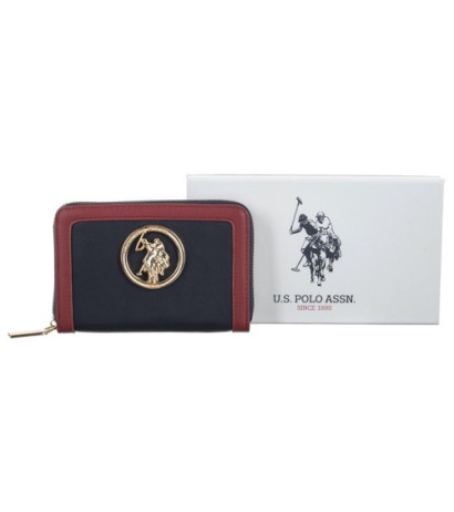 U.S. Polo Assn. Stateside M Zip Wallet Blue BIUS55692WVP200 (US177-a) rankinė