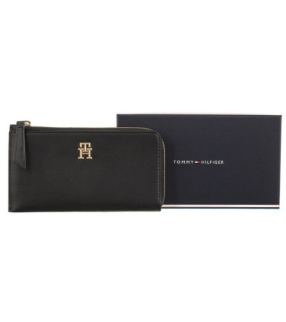 Tommy Hilfiger TH Feminine Large Slim Wallet AW0AW14890 BDS (TH829-a) rankinė