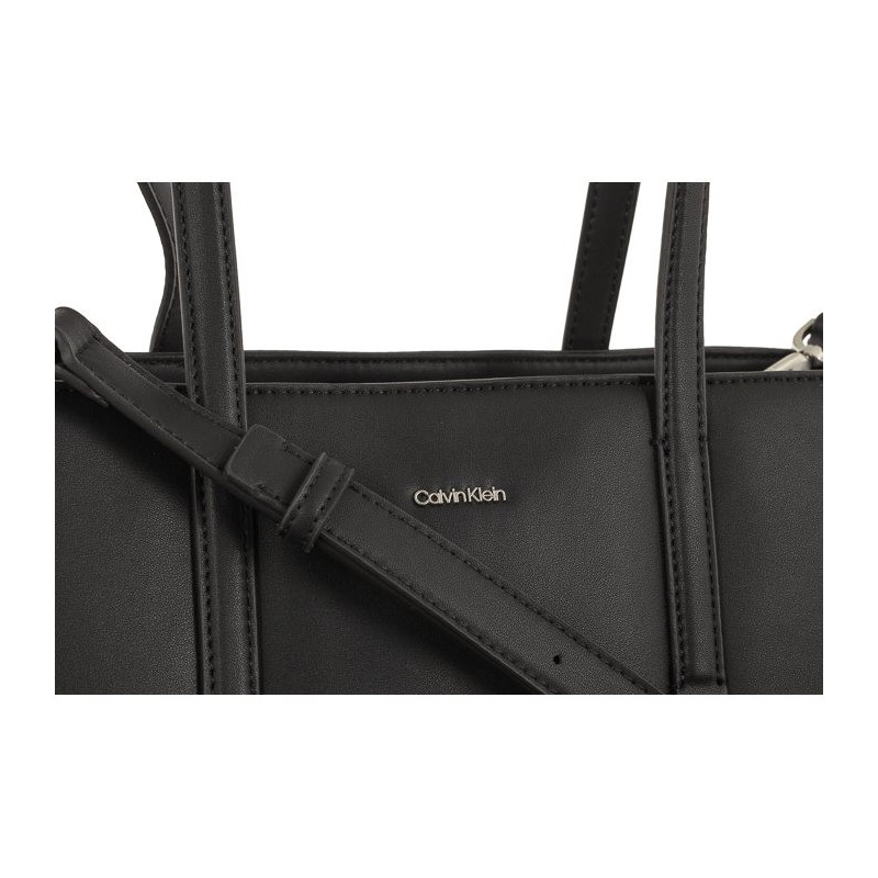 Calvin Klein CK Must Tote Md Black K60K610453 BAX (CK341-a) rankinė