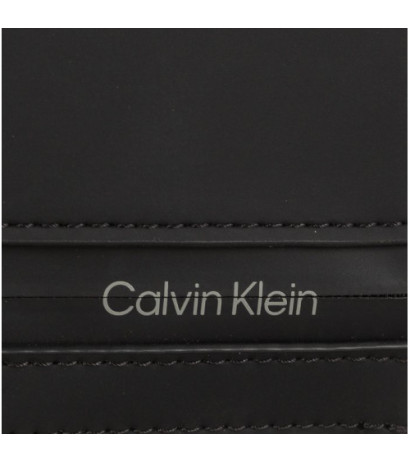 Calvin Klein Rubberized Bifold 6cc W/Coin Black K50K510895 BAX (CK346-a) rankinė