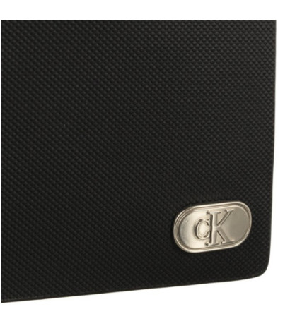 Calvin Klein Textured Bifold W/Coin Black K50K511475 BEH (CK403-a) rankinė