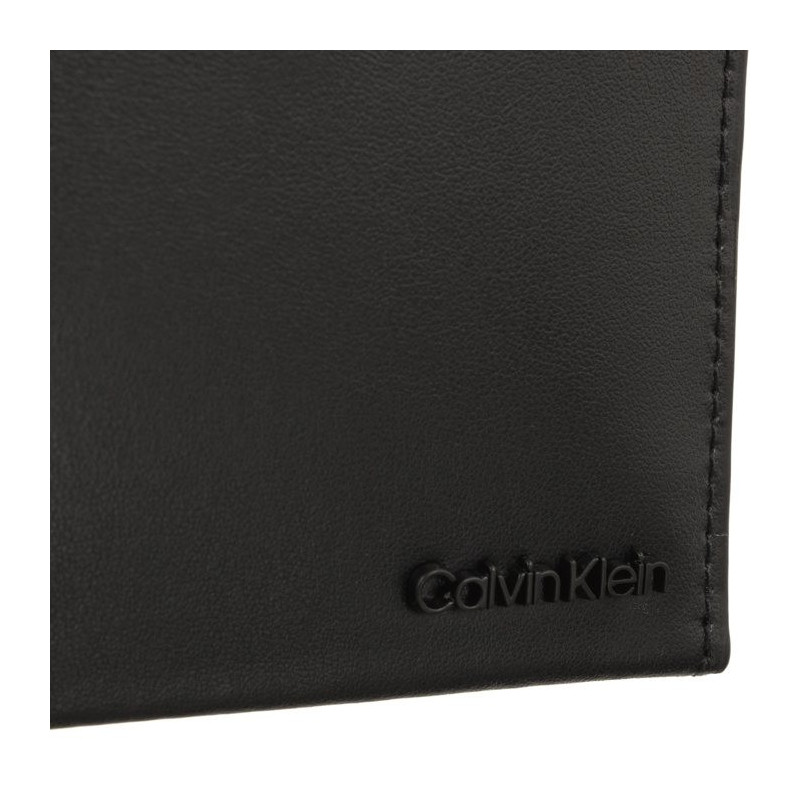 Calvin Klein Minimal Focus Bifold 6Cc W/Bill Black K50K511277 BEH (CK406-a) rankinė