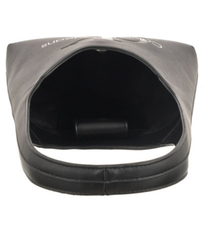 Calvin Klein Sculpted Arch Shoulder Bag22 Mono Black/Metallic Logo K60K611548 0GL (CK427-a) rankinė