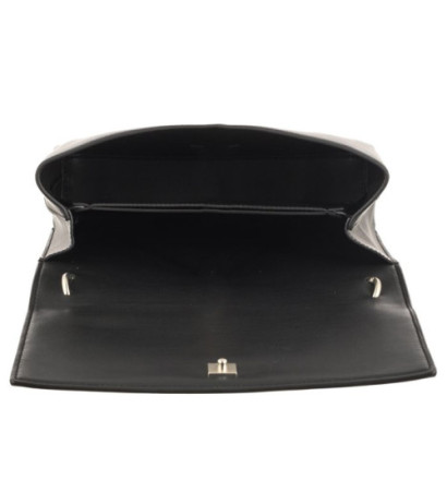 Calvin Klein Sculpted Ew Flap Conv25 Mono Black/Metallic Logo K60K611866 0GL (CK431-a) rankinė