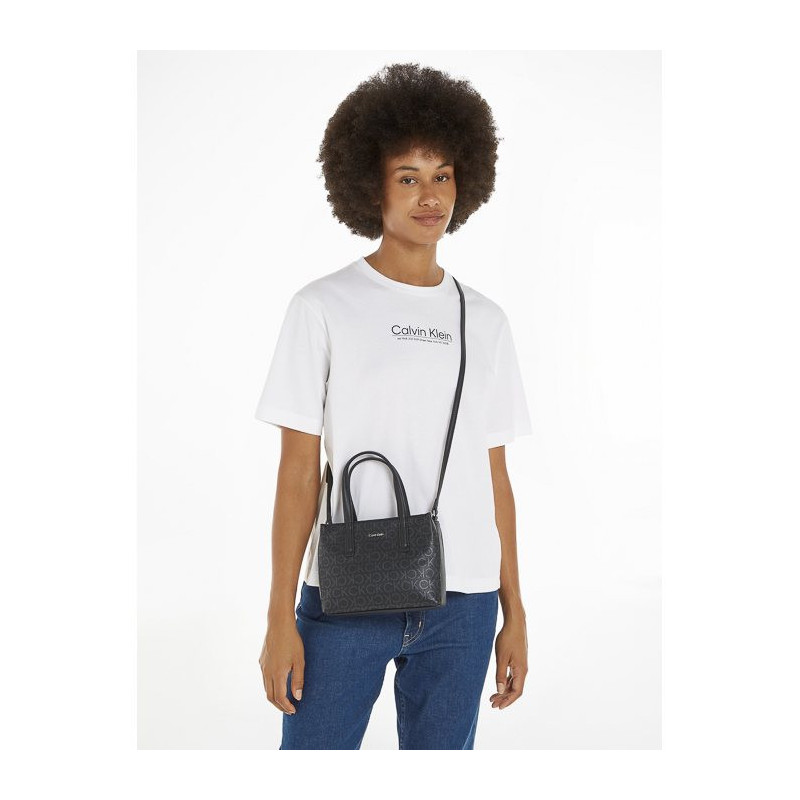 Calvin Klein CK Must Mini Tote Epi Mono Black K60K611760 0GJ (CK451-a) rankinė