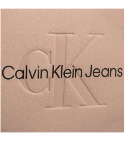 Calvin Klein Sculpted Mini Saddle Bag Pale Conch K60K611966 TFT (CK457-a) rankinė