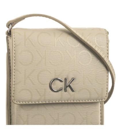 Calvin Klein CK Daily Phone Xbody Epi Mono Stoney Beige/Epi Mono K60K611708 PEA (CK460-a) rankinė