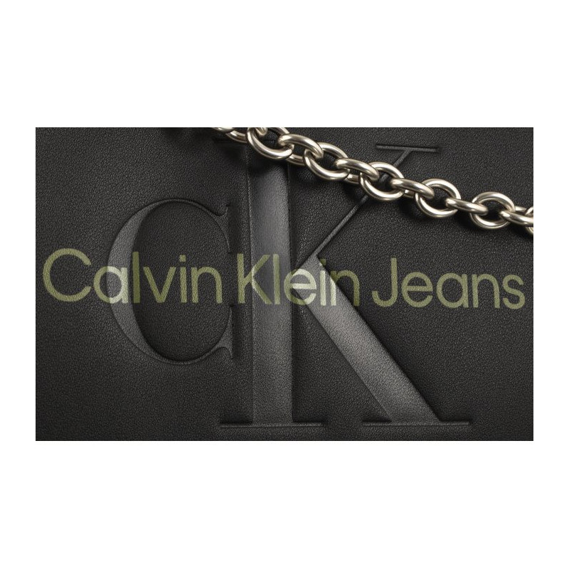 Calvin Klein Sculpted Shoulder Bag24 Mono Black/Dark Juniper K60K607831 0GX (CK424-b) rankinė