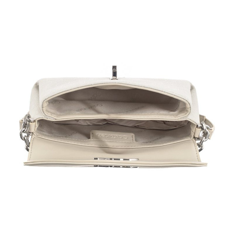 Calvin Klein Re-Lock Mini Crossbody Bag_JCQ Dk Ecru Jacquard Mono K60K611989 PC4 (CK478-a) rankinė
