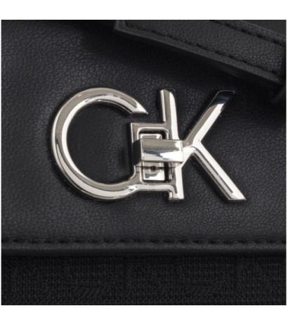 Calvin Klein Re-Lock Mini Crossbody Bag_JCQ Black Jacquard Mono K60K611989 0GK (CK478-b) rankinė