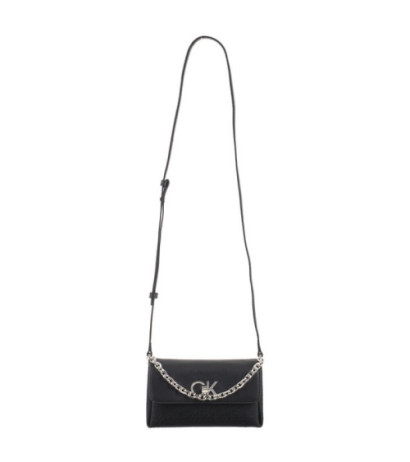 Calvin Klein Re-Lock Mini Crossbody Bag_JCQ Black Jacquard Mono K60K611989 0GK (CK478-b) rankinė