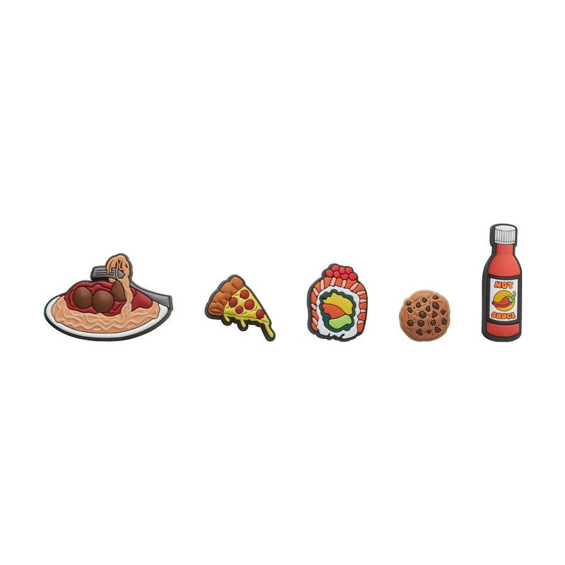 Crocs Jibbitz™ Food Please 5 Pack 10008661 (CR319-a) aksesuaras