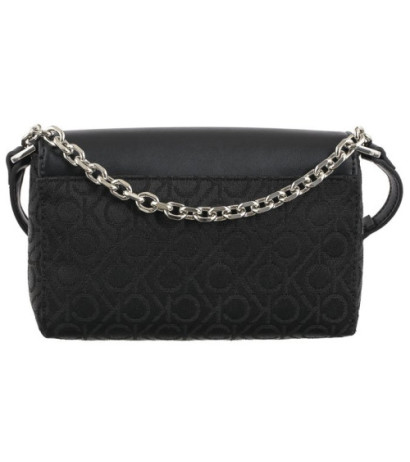 Calvin Klein Re-Lock Mini Crossbody Bag CK Black Mono Jacquard K60K612642 0GK (CK519-a) rankinė
