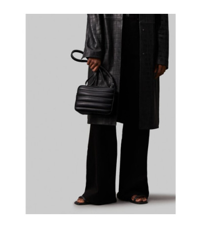 Calvin Klein Line Quilt Camera Bag CK Black K60K612114 BEH (CK520-b) rankinė