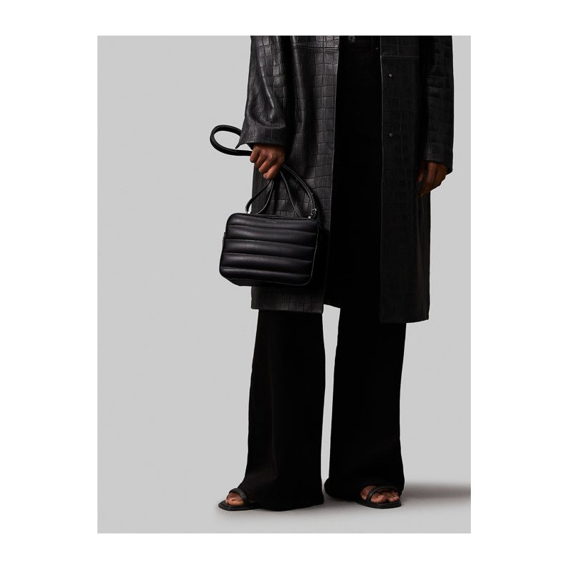 Calvin Klein Line Quilt Camera Bag CK Black K60K612114 BEH (CK520-b) rankinė