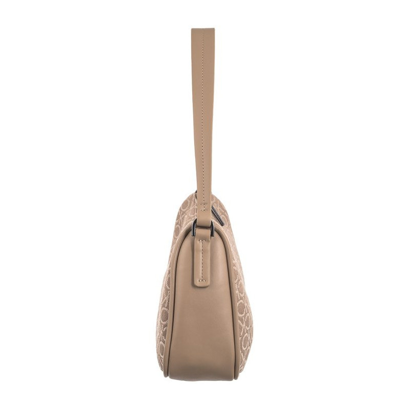 Calvin Klein CK Refine Shoulder Bag-JCQ Chanterelle Mono Jacquard K60K612333 0HE (CK525-a) rankinė