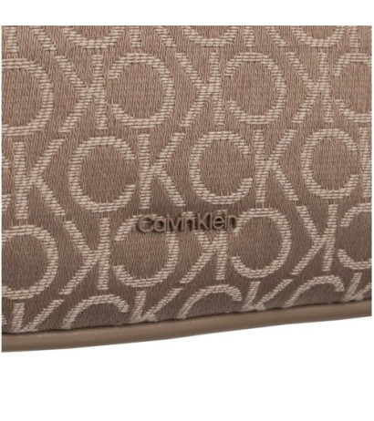 Calvin Klein CK Refine Shoulder Bag-JCQ Chanterelle Mono Jacquard K60K612333 0HE (CK525-a) rankinė
