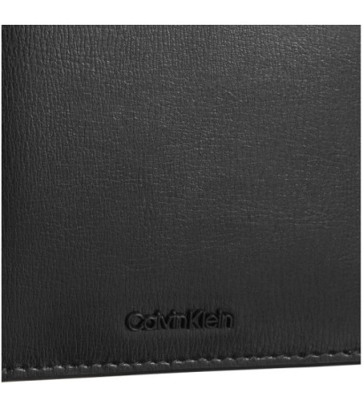 Calvin Klein Clean Esntl Bifold 5CC W/Coin CK Black Palmellato K50K512264 BEH (CK536-a) rankinė