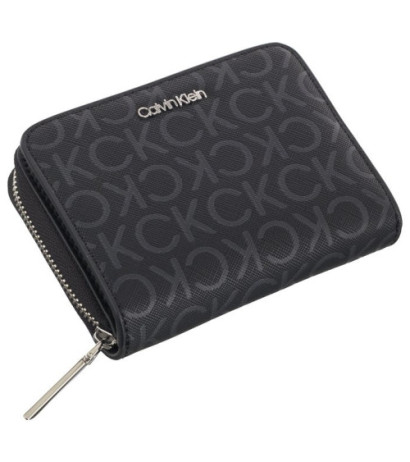 Calvin Klein CK Must MD Zip Around Mono Black Monogram Pu K60K612433 0GM (CK537-a) rankinė