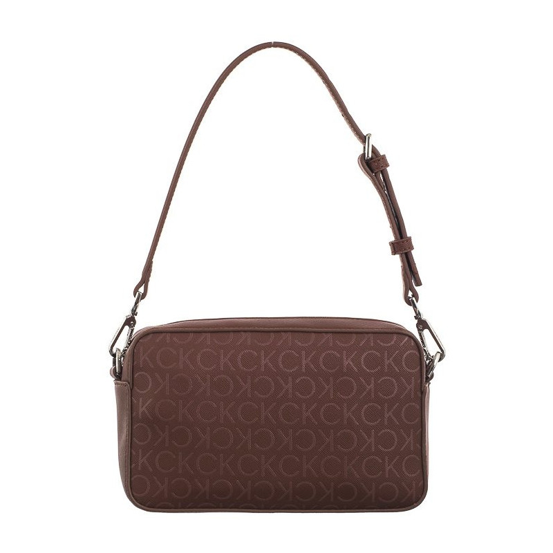 Calvin Klein CK Must Conv Camera Bag Mono Cioccolate Lab Monogram Pu K60K612536 0HH (CK551-a) rankinė