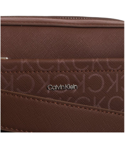Calvin Klein CK Must Conv Camera Bag Mono Cioccolate Lab Monogram Pu K60K612536 0HH (CK551-a) rankinė