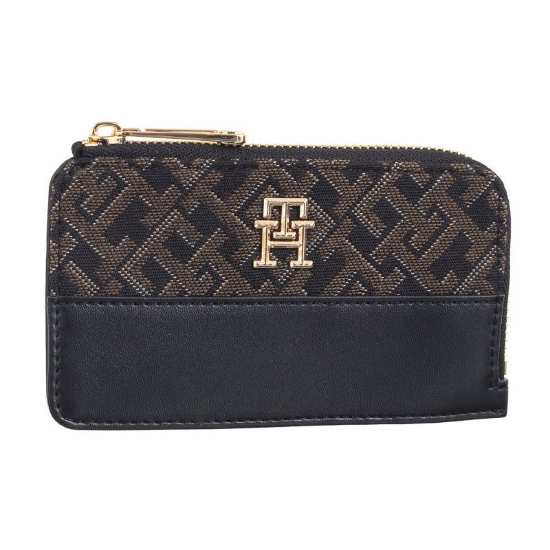 Tommy Hilfiger TH Jacquard Slim Wallet AW0AW17152 BDS (TH1150-a) rankinė