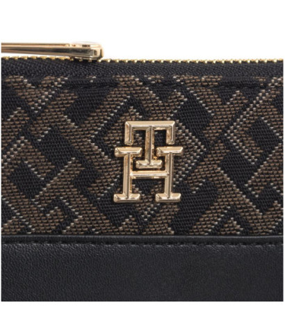 Tommy Hilfiger TH Jacquard Slim Wallet AW0AW17152 BDS (TH1150-a) rankinė