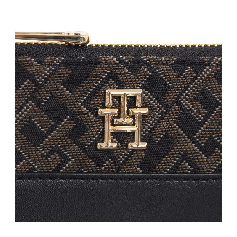 Tommy Hilfiger TH Jacquard Slim Wallet AW0AW17152 BDS (TH1150-a) rankinė
