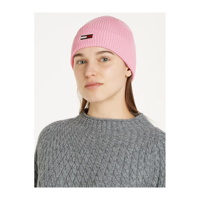 Tommy Hilfiger Tjw Elongated Flag Beanie AW0AW16777 THA (TH1156-a) kepurė