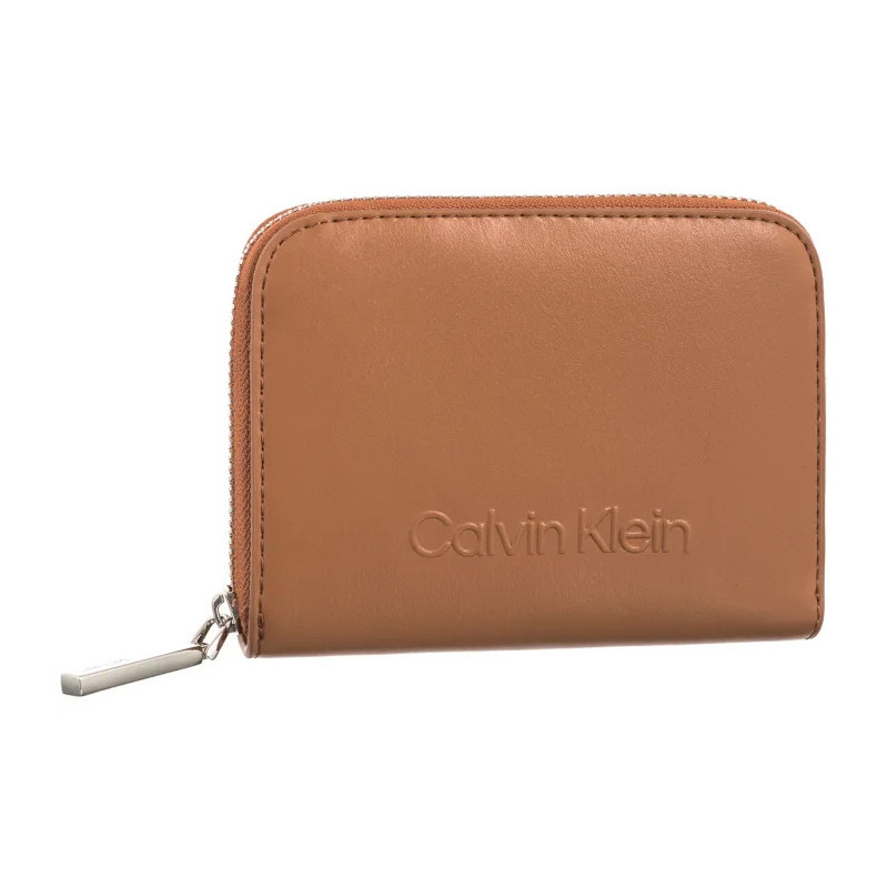 Calvin Klein Embossed Logo Zip MD Wallet Lion K60K612437 GDB (CK563-a) rankinė
