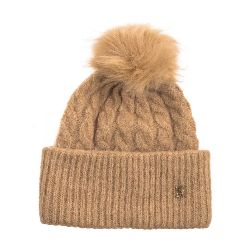 Tommy Hilfiger TH Timeless Beanie Cable AW0AW16989 AEG (TH1183-a) kepurė