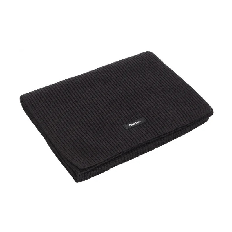 Calvin Klein Gs Classic Rib Beanie+Scarf Ck Black K50K512389 BEH (CK577-a) kepurė