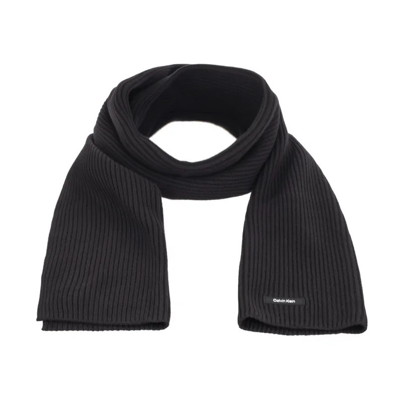 Calvin Klein Gs Classic Rib Beanie+Scarf Ck Black K50K512389 BEH (CK577-a) kepurė