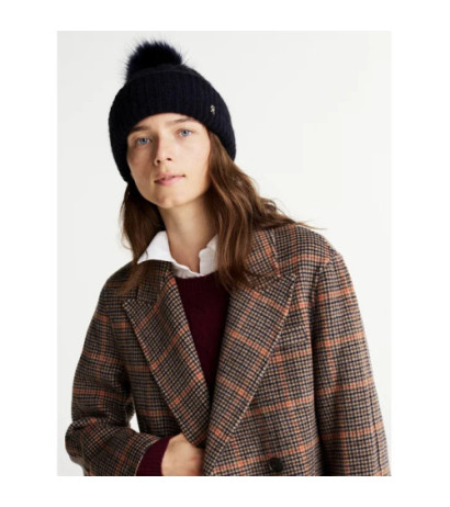 Tommy Hilfiger TH Timeless Beanie Cable AW0AW16989 DW6 (TH1183-b) kepurė