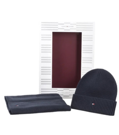 Tommy Hilfiger Flag Pima Cotton Beanie&Scarf AM0AM012937 DW6 (TH1203-a) kepurė