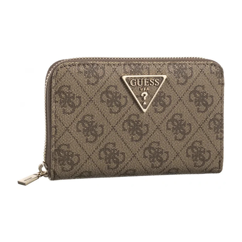 Guess Laurel Slg Medium Zip Around SWSG85 00140 Latte Logo (GU668-b) rankinė