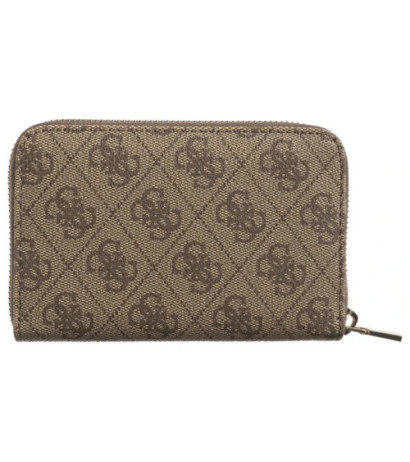 Guess Laurel Slg Medium Zip Around SWSG85 00140 Latte Logo (GU668-b) rankinė