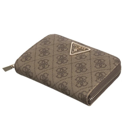 Guess Laurel Slg Medium Zip Around SWSG85 00140 Latte Logo (GU668-b) rankinė