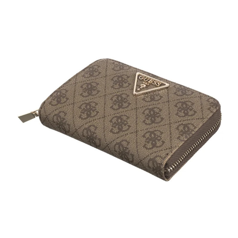 Guess Laurel Slg Medium Zip Around SWSG85 00140 Latte Logo (GU668-b) rankinė