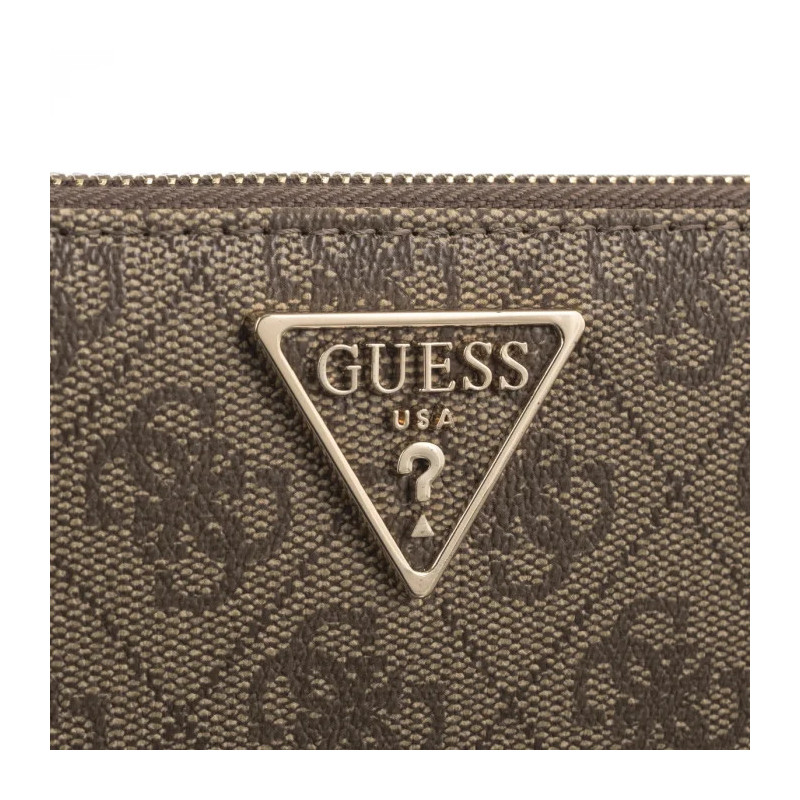 Guess Laurel Slg Medium Zip Around SWSG85 00140 Latte Logo (GU668-b) rankinė