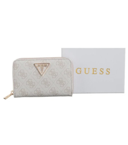 Guess Laurel Slg Medium Zip Around SWSG85 00140 Bone Logo (GU668-c) rankinė