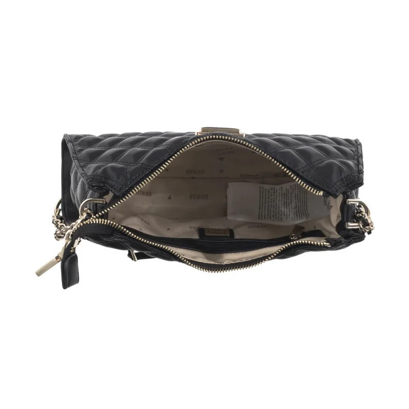 Guess Giully Top Zip Shoulder Bag HWQG87 48130 Black (GU724-a) rankinė
