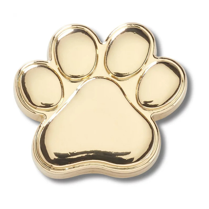 Crocs Jibbitz™ Gold Dog Paw 10012310 (CR365-a) aksesuaras