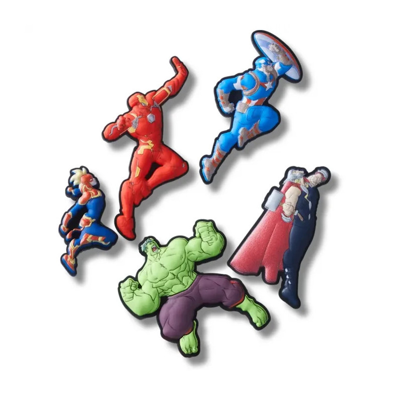 Crocs Jibbitz™ Avengers 5 Pck 10015112 (CR377-a) aksesuaras