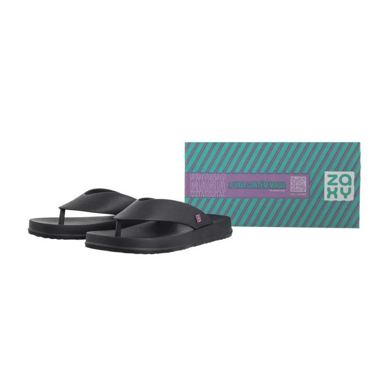 Zaxy Crush Flatform AD RR285003/BG122 Czarny (ZA198-a) šlepetės