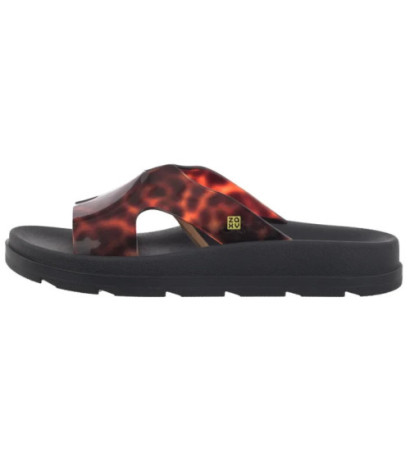Zaxy Daily New AD RR285022/BH626 Czarny/Leopard (ZA200-a) Moteriški batai/šlepetės