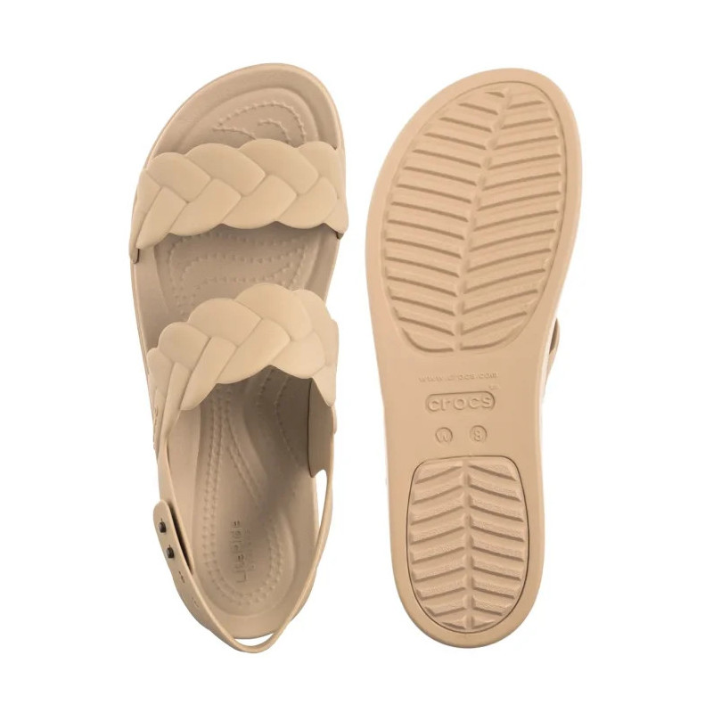 Crocs Brooklyn Woven Upper Lw Chai 209977-212 (CR383-a) bateliai