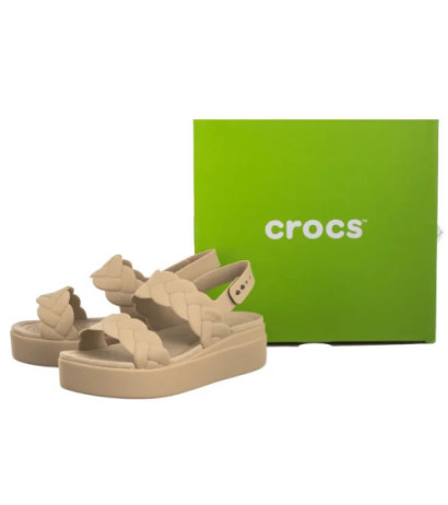 Crocs Brooklyn Woven Upper Lw Chai 209977-212 (CR383-a) bateliai