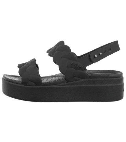 Crocs Brooklyn Woven Upper Lw Black/Black 209977-060 (CR383-b) bateliai